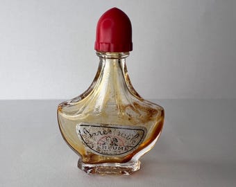 Vintage 1930s Irresistible Perfume Bottle, Joubert et Cie Mini Fragrance, Art Deco Vanity Collectibl