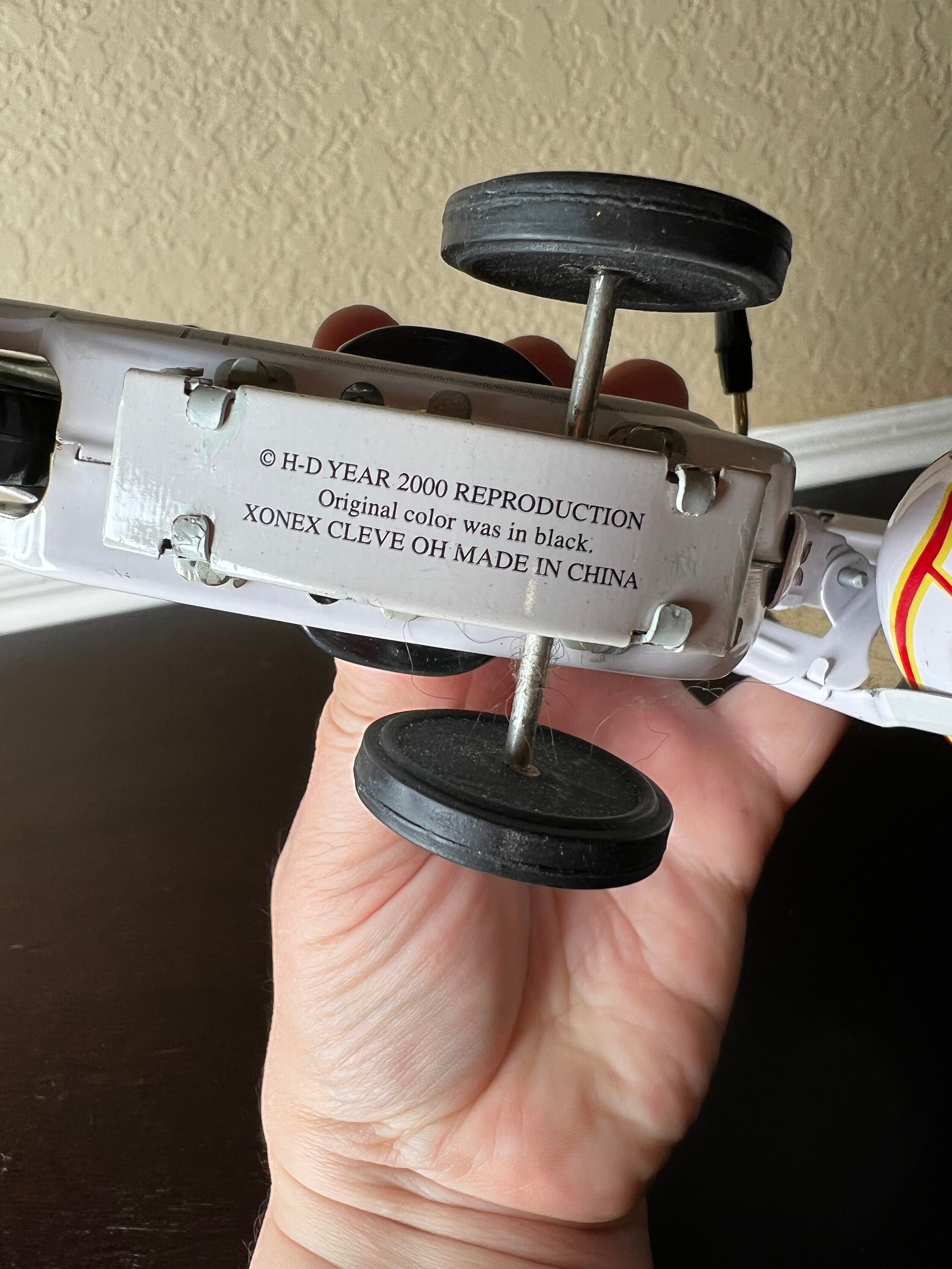 Vintage Harley Davidson Xonex H-D Year 2000 Reproduction Police