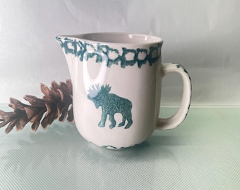 Vintage Tinshan Moose Creamer | Country Folkcraft Stoneware