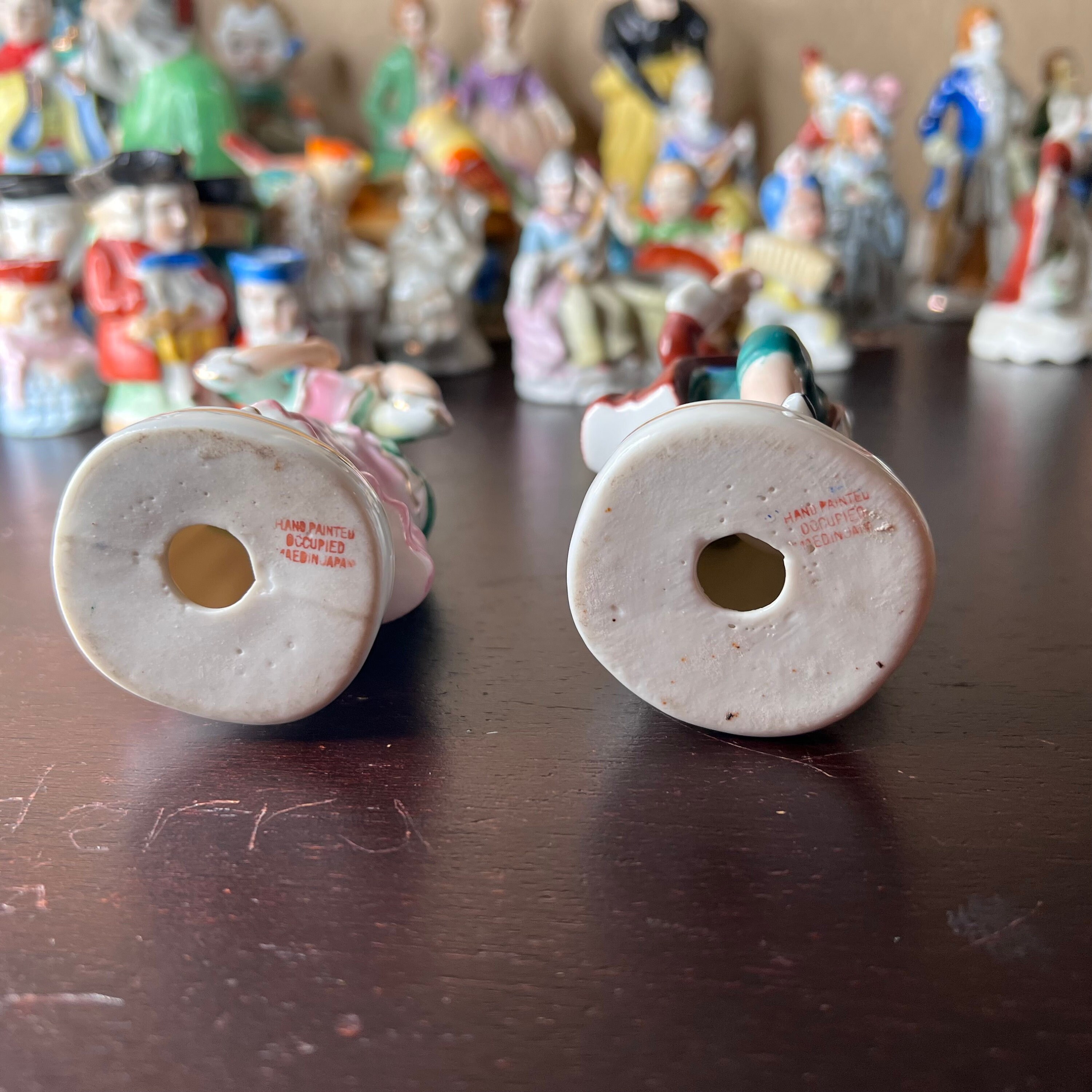 Vintage 1940's Made in Occupied Japan Colonial Couple Dancing