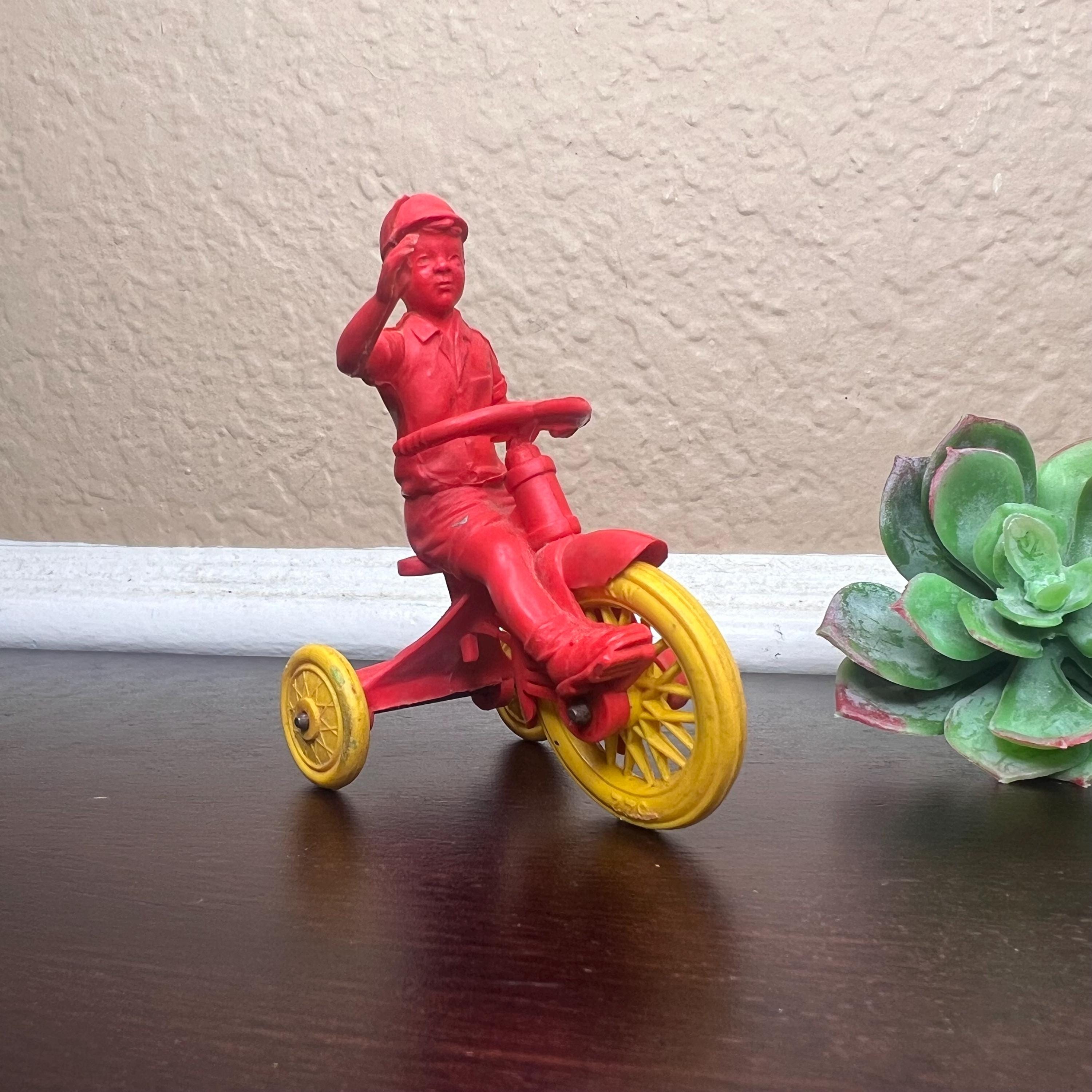Vintage 1950s USA Rubber Boy on Trike – Auburn Toy Company - Etsy