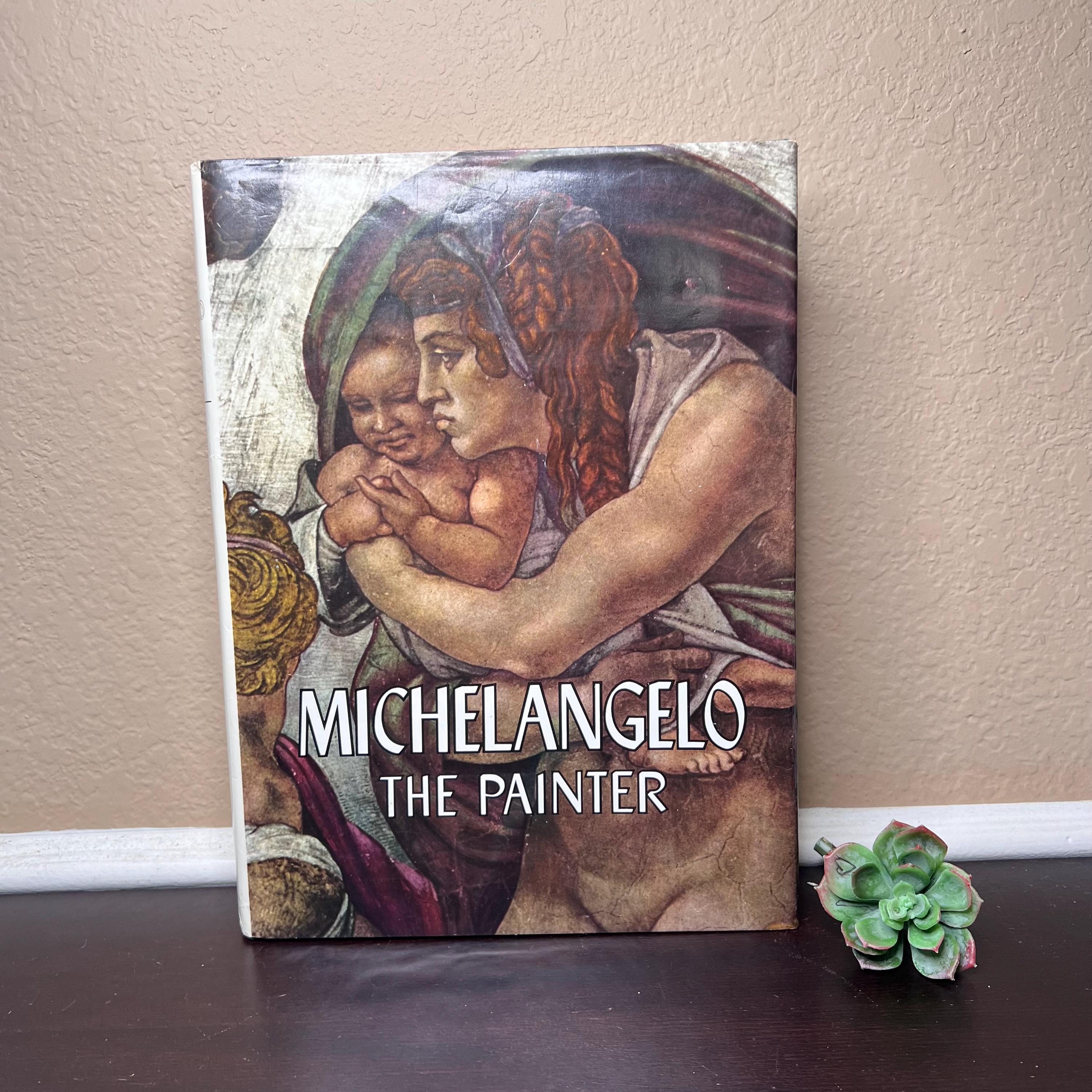 Vintage Michelangelo Book - Etsy