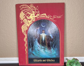 The Enchanted World: Wizards and Witches (1984) – Vintage Time-Life Illustrated Fantasy Hardcover