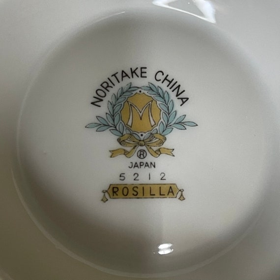 Vintage 1950's Noritake China Rosilla Lidded Sugar Bowl, Small