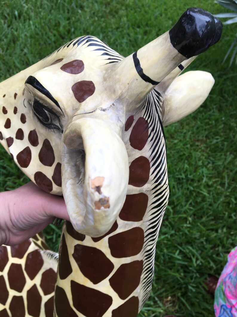 Vintage 1970s Sergio Bustamante sermel Tonala Jal, MEXICO Large Paper