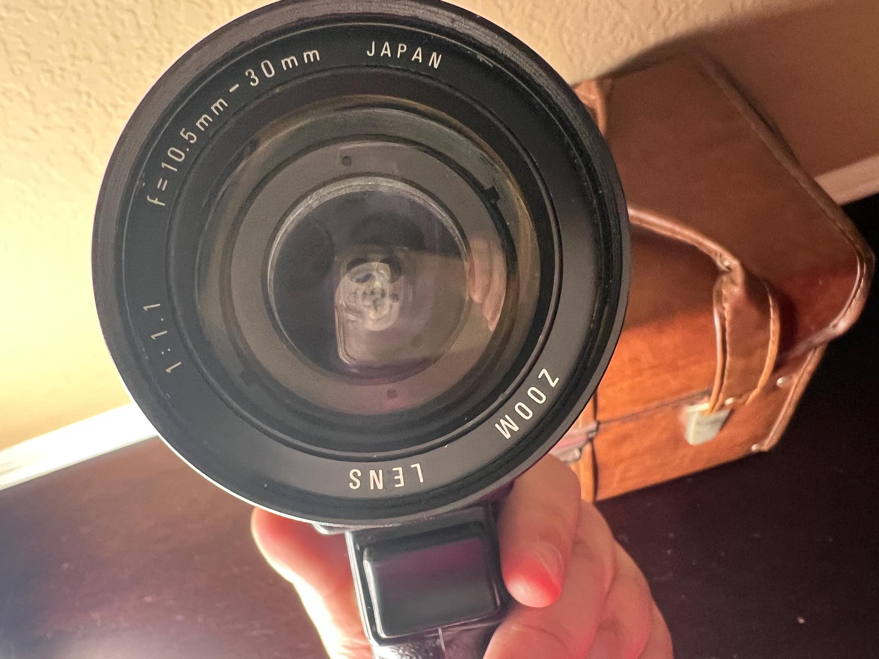 Vintage Focal XL-303 Super 8 Movie Camera With Case | Mid-century