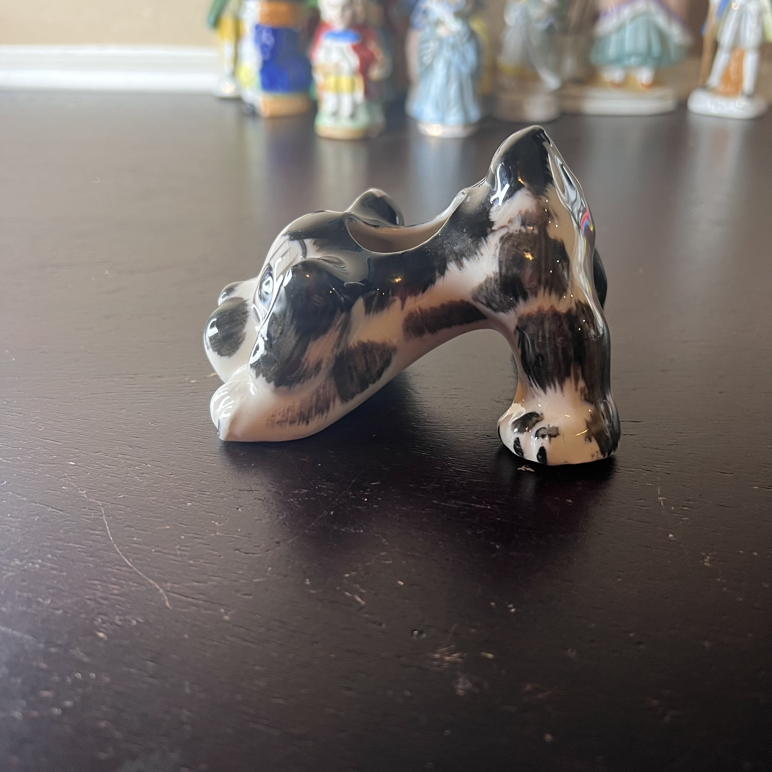 Vintage 1940's Made in Occupied Japan Playful Puppy Dog Planter