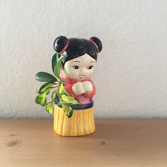 工芸品 RETRO POTTERY DOLL WOMAN BY IWATSUKI 工芸品 RETRO POTTERY DOLL WOMAN BY IWATSUKI 工芸品 RETRO