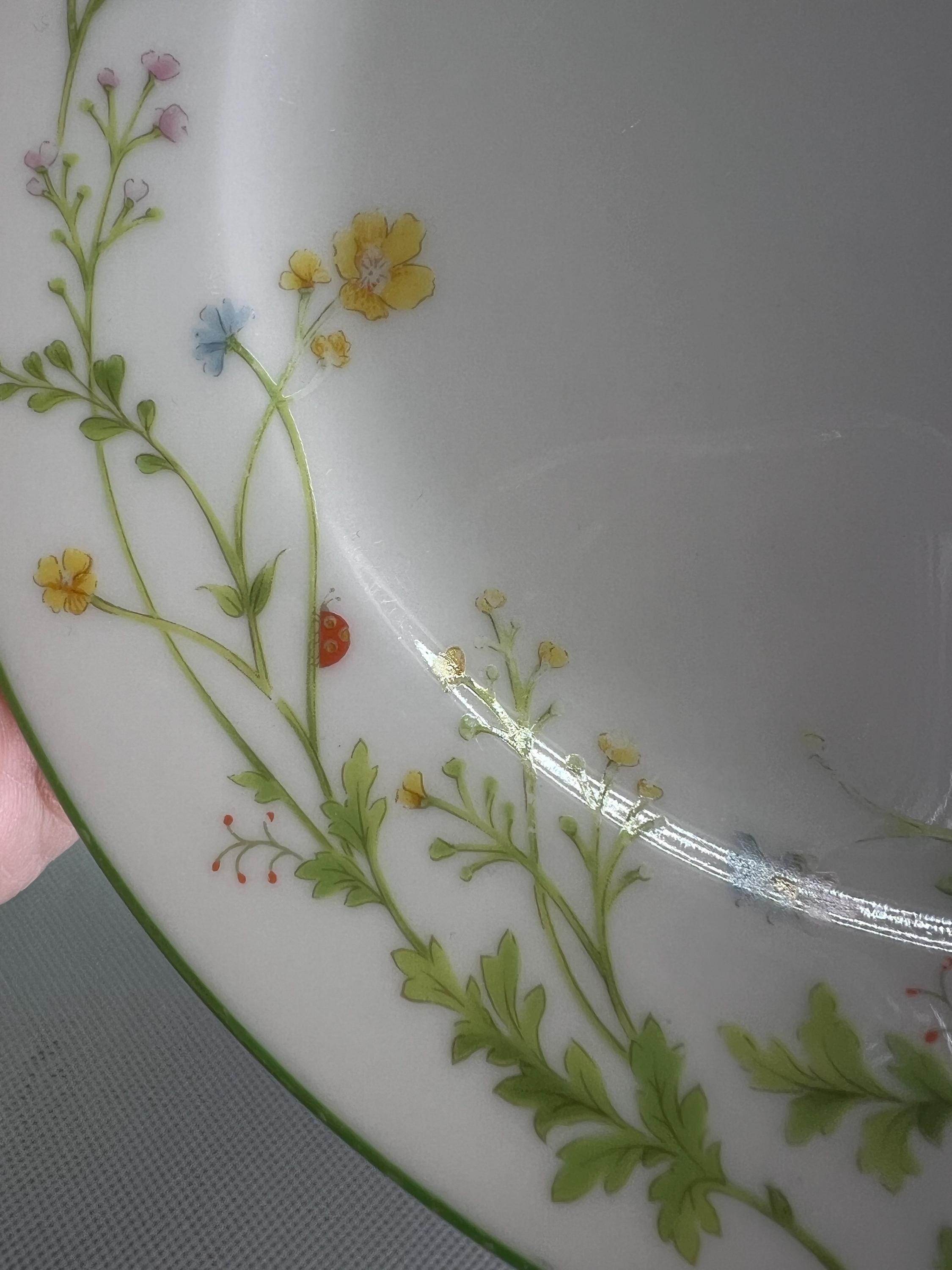 Vintage Noritake Reverie Dessert Plate 6.25” Ivory China Japan