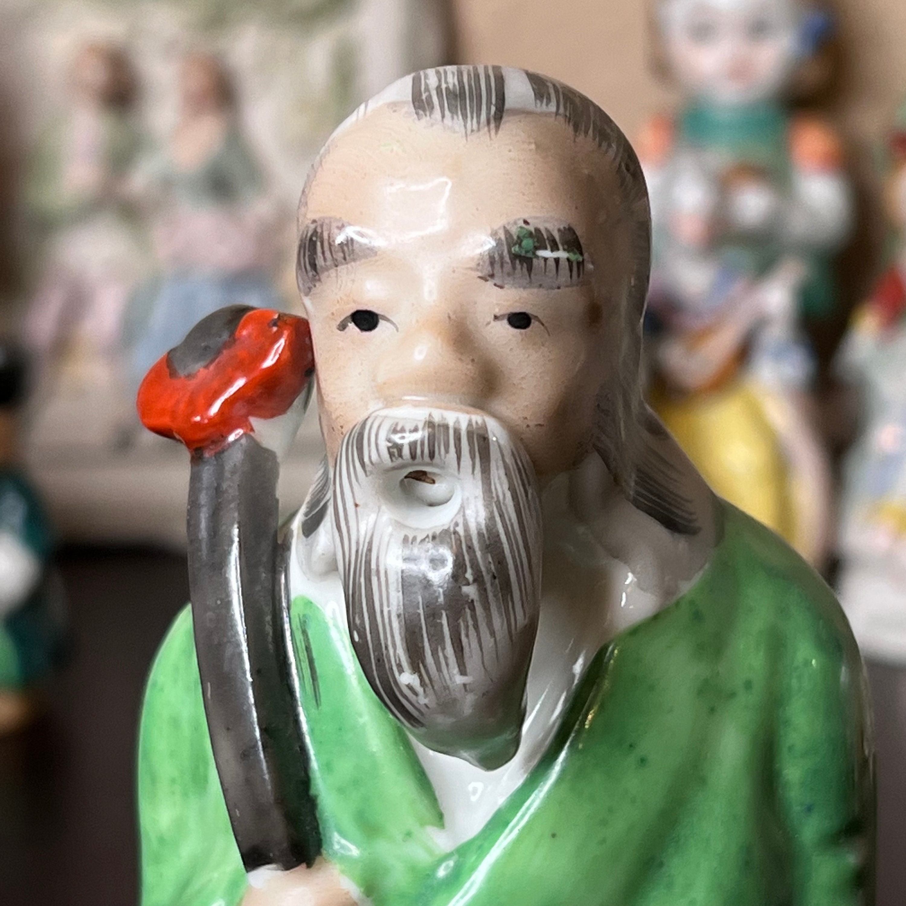 Vintage 1940's Made in Occupied Japan Wise Old Man Figurine