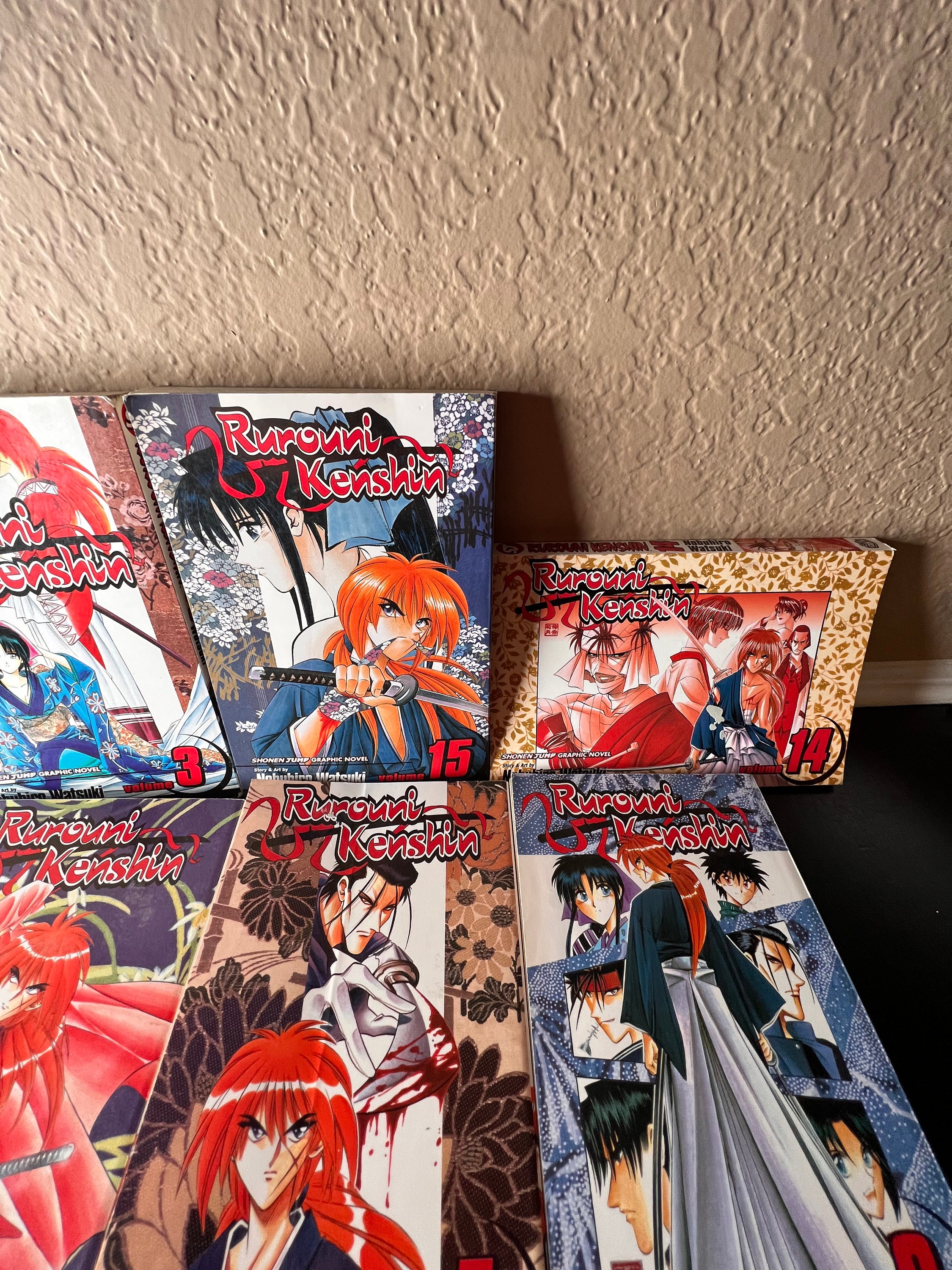 Vintage 2000’s Rurouni Kenshin, Shonen Jump Graphic Novel, Teen Reader ...