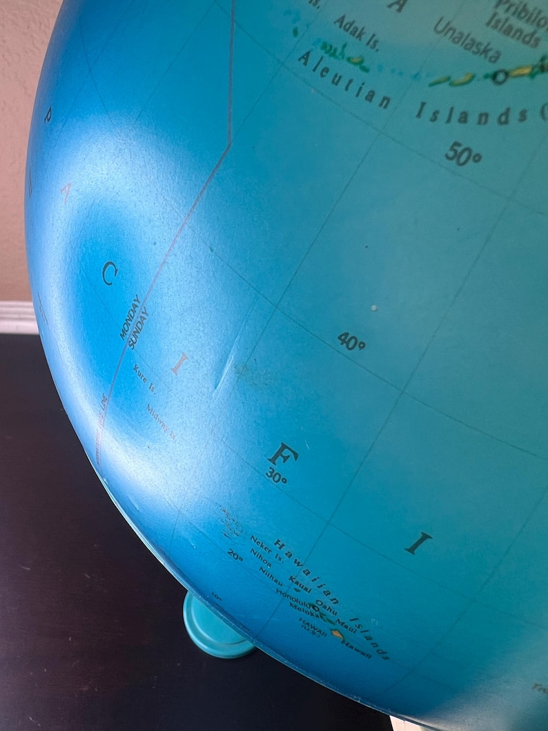 Vintage 1988 Fisher-price Light-up Globe W…