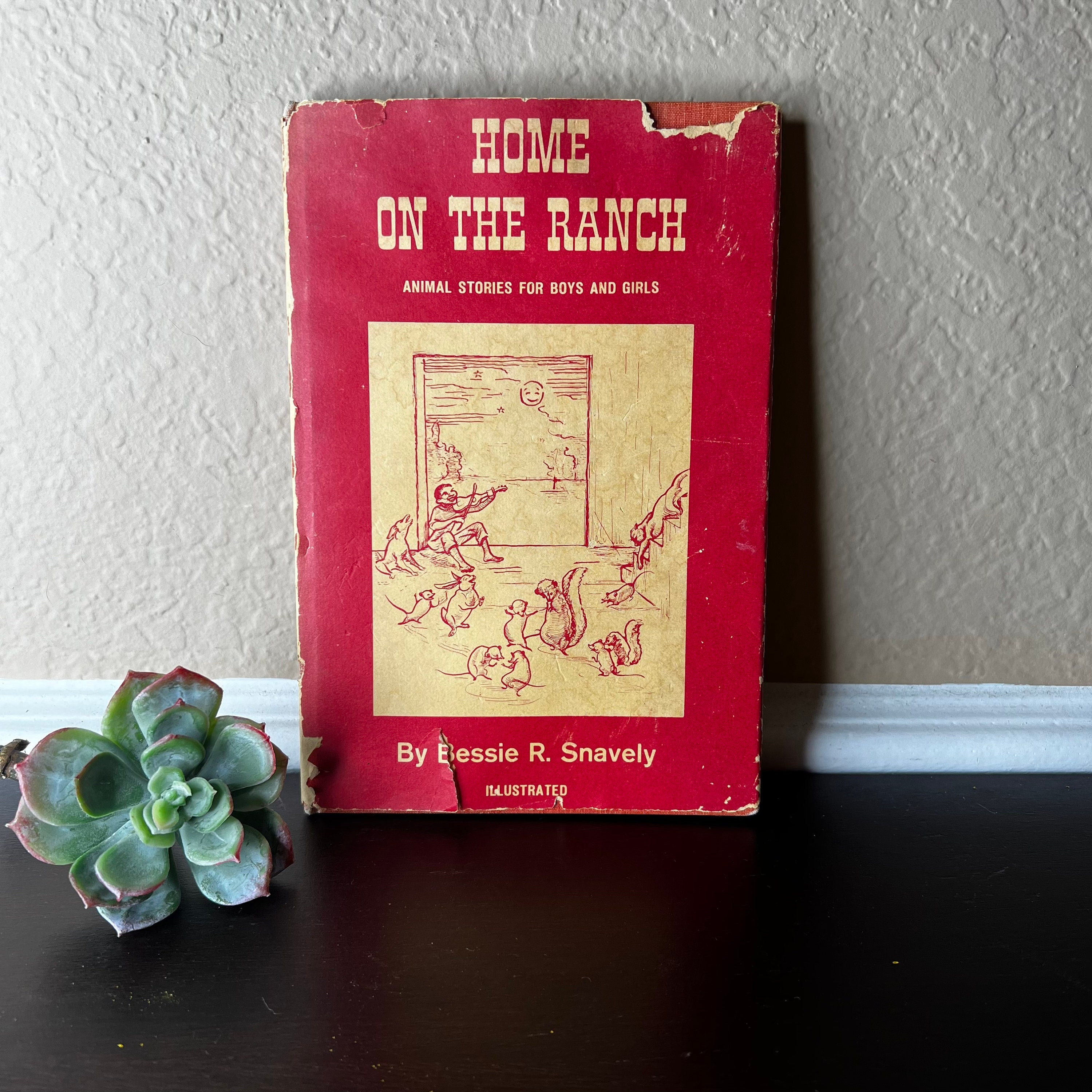 RARE Vintage 1956 Autogramm 'Home on the range' von Bessie Snavely, Kinderbücher, Sammlerstück, Erstausgabe, Hardcover, Desegregation