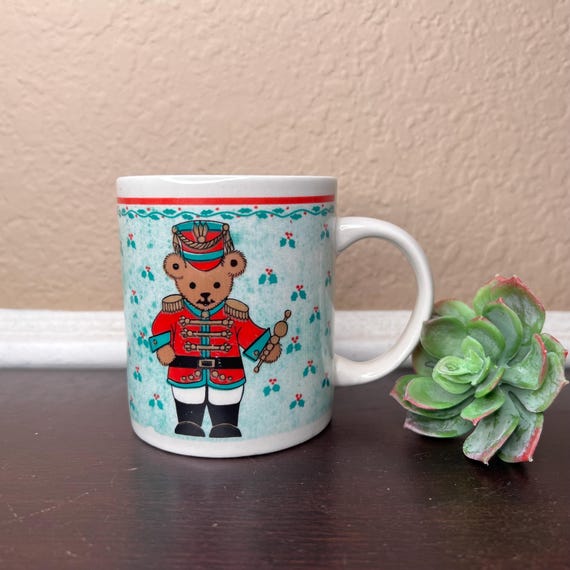 Vintage 1980's Gibson Housewares Christmas Mug, Hot Chocolate