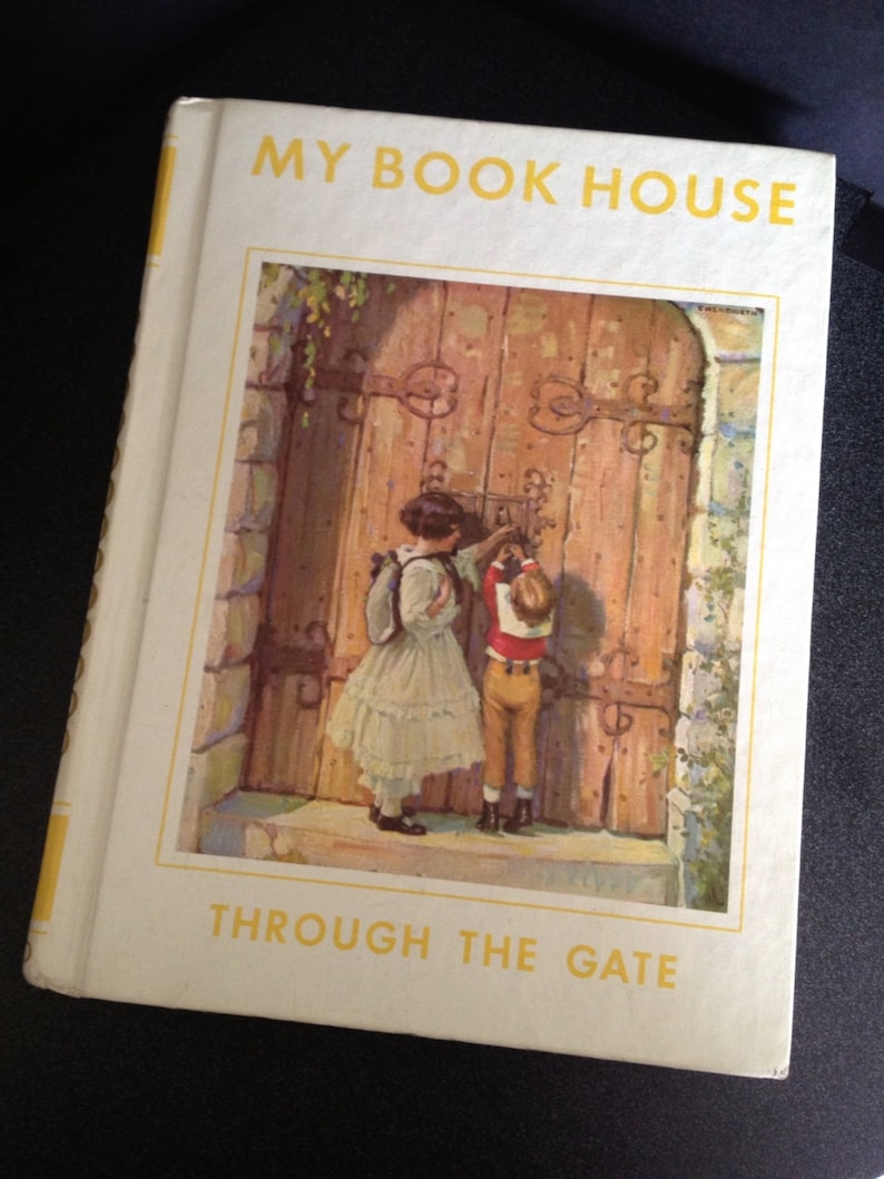 My Book House Through the Gate. Vintage 1971 Children's Story Book. - Etsy