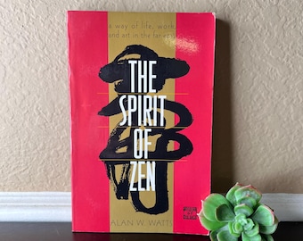Vintage The Spirit of Zen door Alan W. Watts – Grove Press 1993 paperback