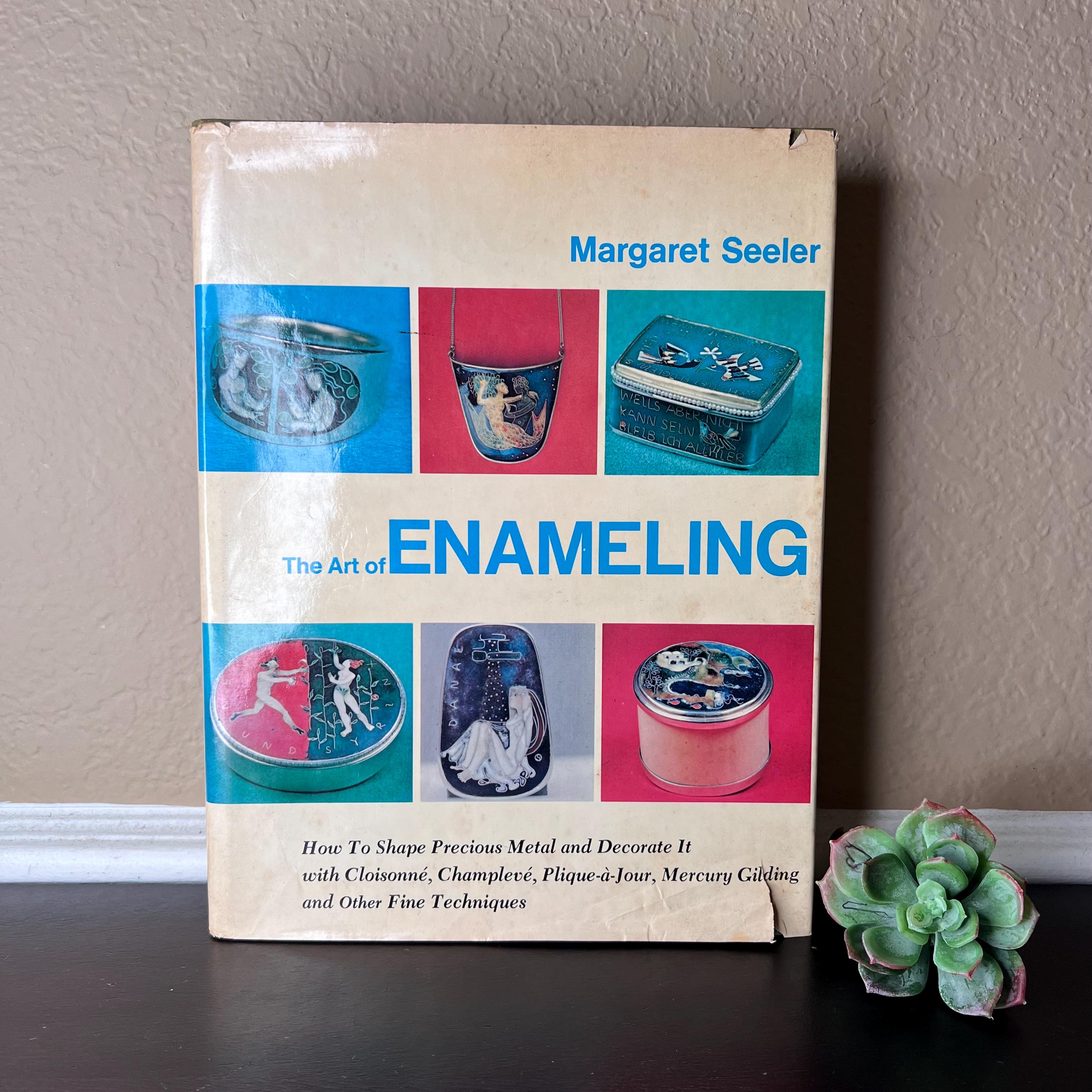 Vintage 1969 'the Art of Enameling' by Margaret Seeler