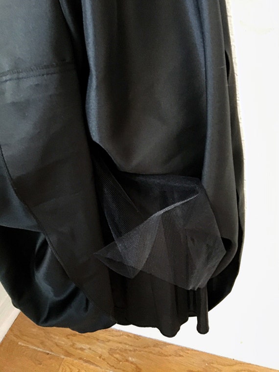 JS Collections Full Length Black Gown with Quarte… - image 6