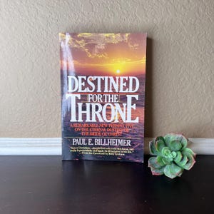 Vintage 1975 First Edition &quot;Destined for the Throne&quot; by Paul E. Billheimer, Spirituality Books, Christianity, Bride of Christ, Church Theory