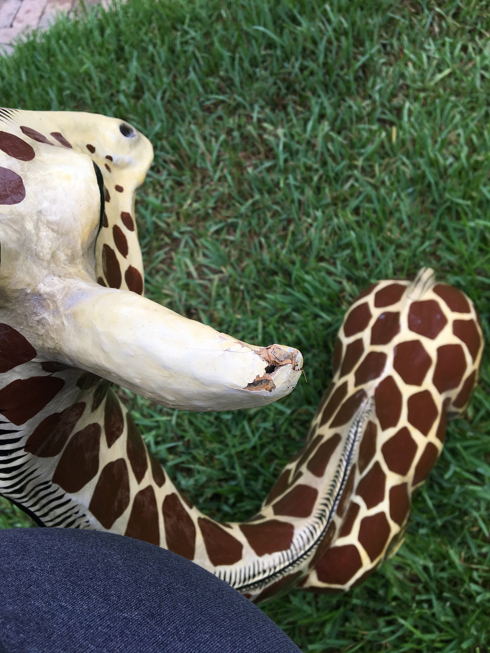 Vintage 1970s Sergio Bustamante sermel Tonala Jal, MEXICO Large Paper