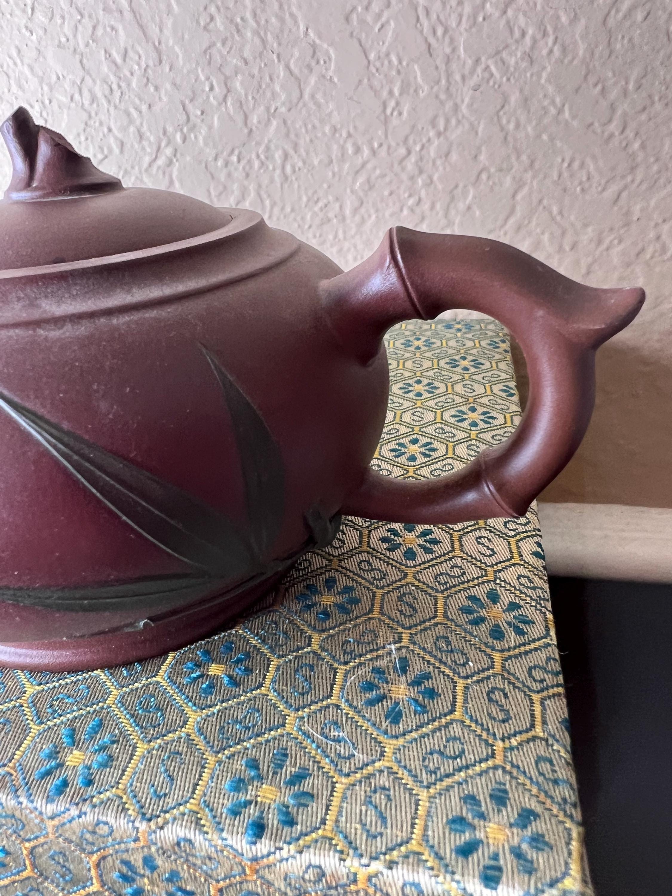 ＊じゅんじゅん＊様分　　ゆずりは 碗皿2個 Vintage Purple Clay Teapot Six-person Tea Set, Zhou Quay Jen