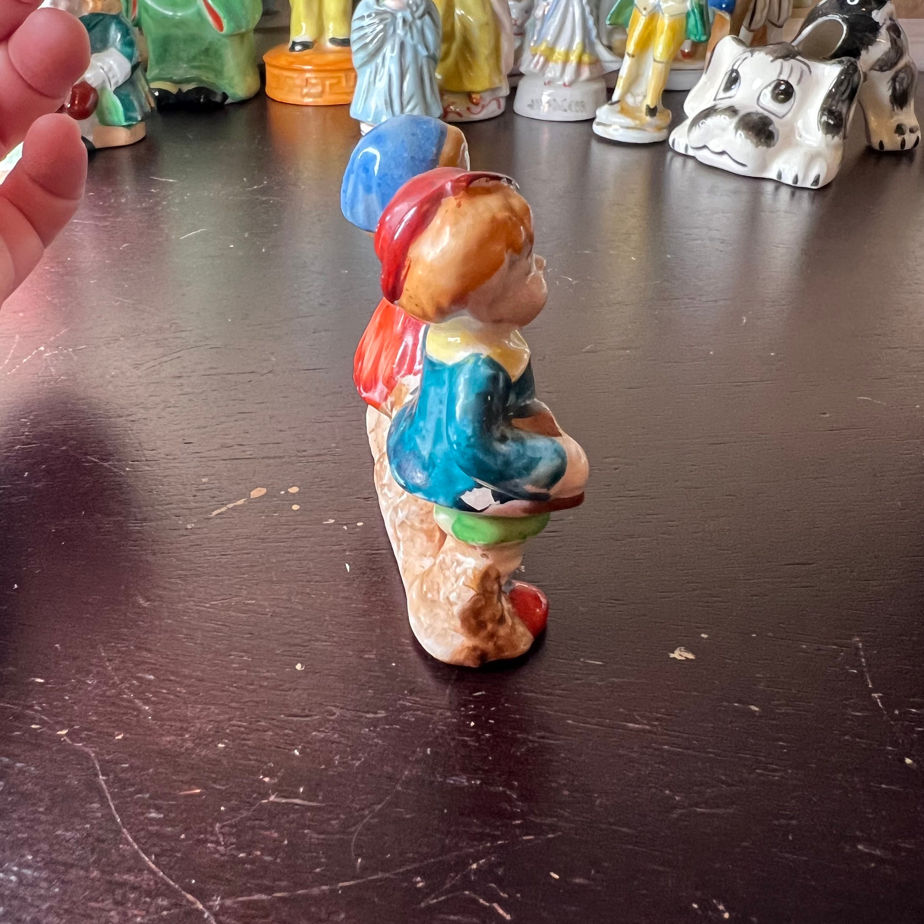 Vintage 1940's Made in Occupied Japan Boy & Girl Porcelain