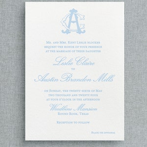 Arnone Letterpress Wedding Invitations Sample Pack image 5