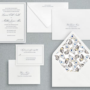 Arnone Letterpress Wedding Invitations - Sample Pack