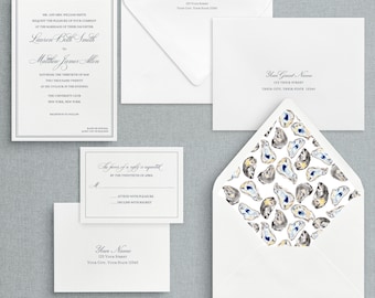 Arnone Letterpress Wedding Invitations - Sample Pack