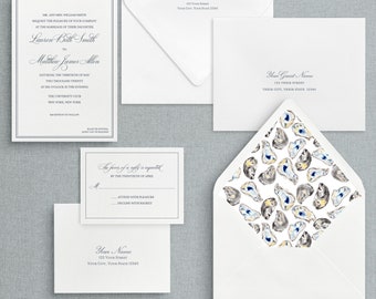 Arnone Letterpress Wedding Invitations - Sample Pack