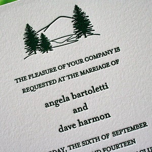 Robinson Letterpress Wedding Invitations - Sample Pack