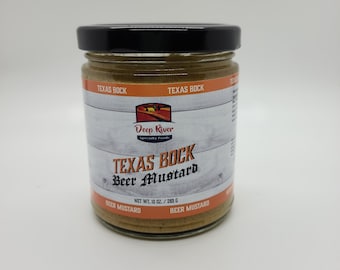 Texas Bock Beer Mustard