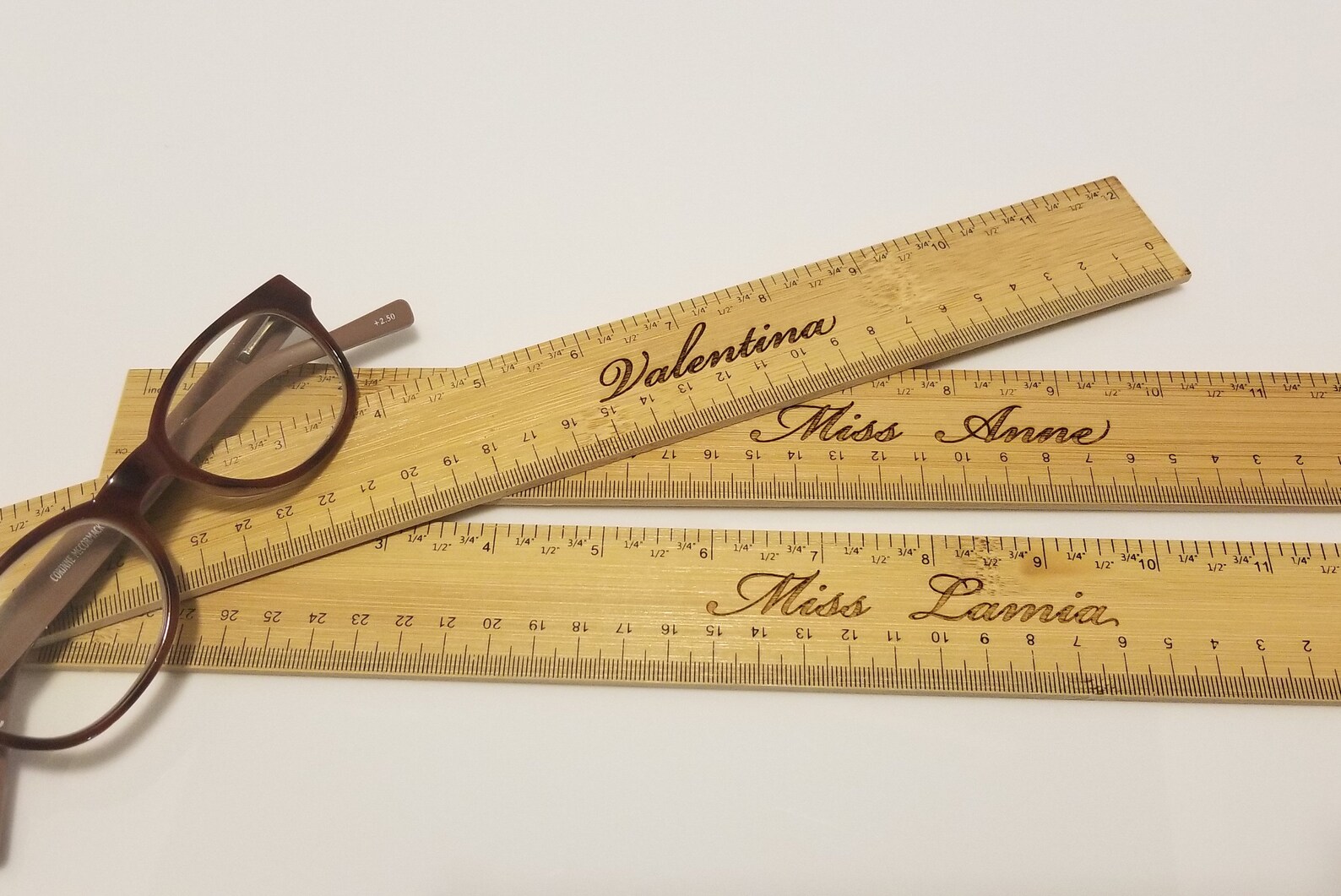 ON SALE Ruler Personalized Gifts for Teachers Teacher Etsy