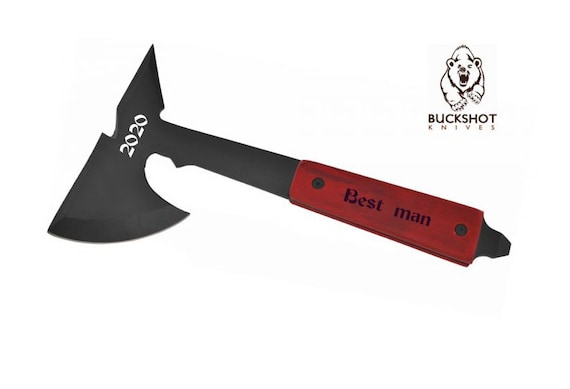 11 5/8" Survival Tomahawk Tactical Throwing Axe w/sheath battle hatchet knife