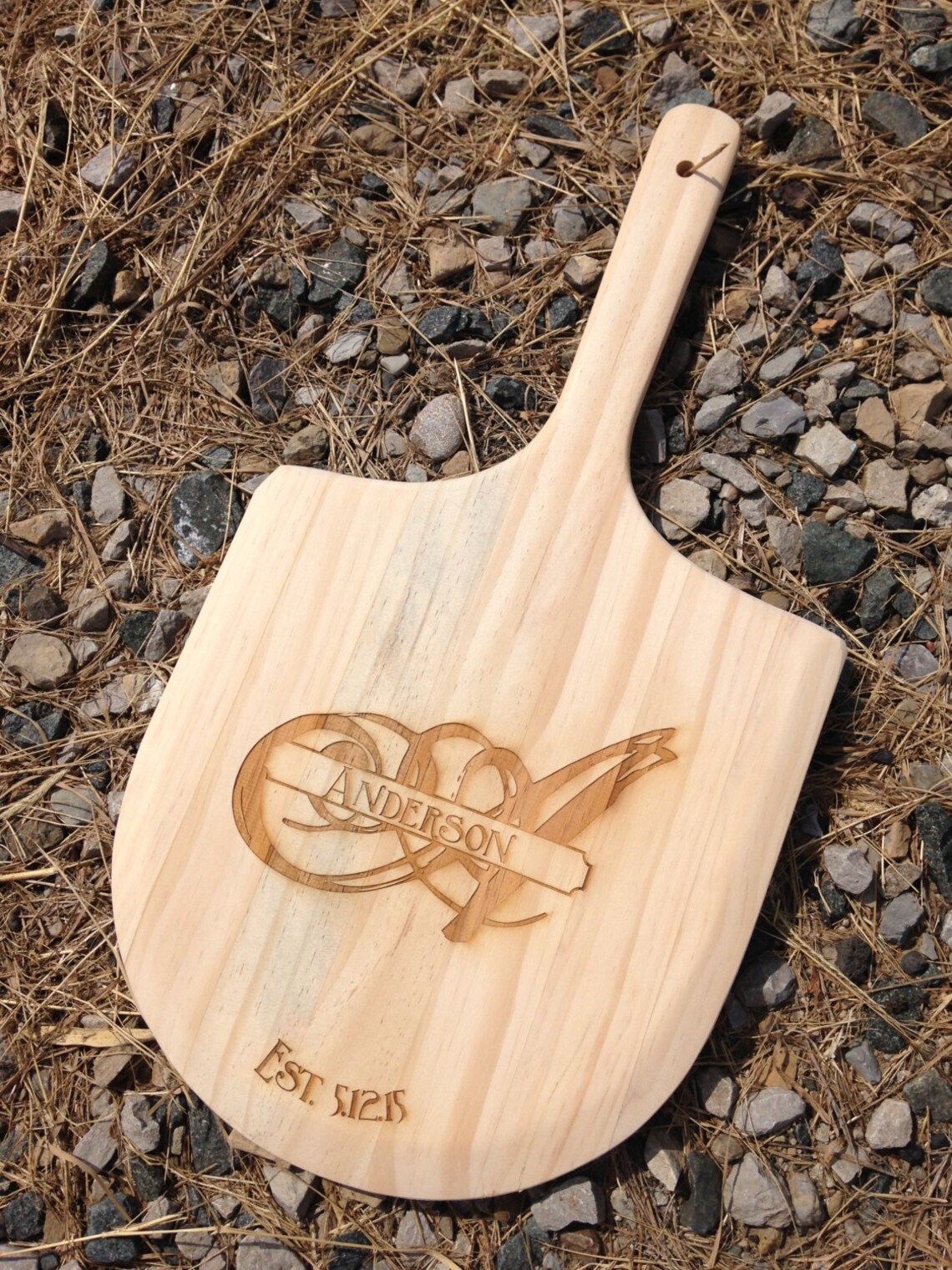 Pine Pizza Paddle Laser Engraved Personalized Pizza paddle Etsy