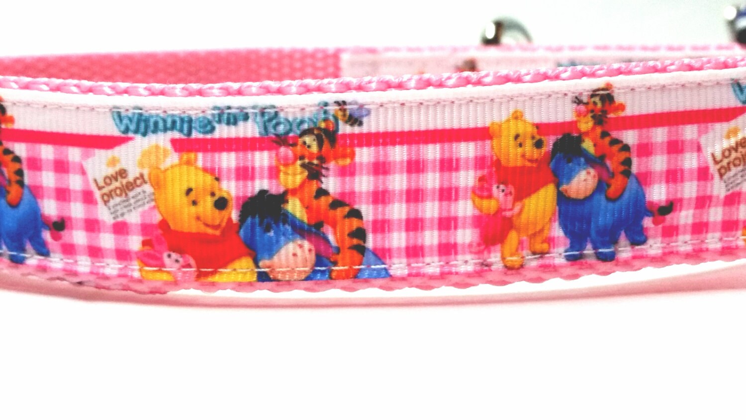 Dog Collar 1 Inch Wide Winnie the Pooh Piglet Eeyore Etsy