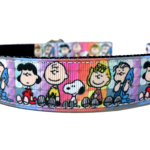 Snoopy Dog Collar Peanuts Woodstock Etsy