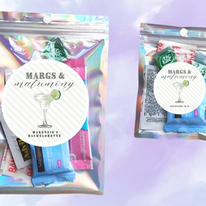 Margs and Matrimony Recovery Kit | Bachelorette Wedding Hangover Kit | Girls Night Recovery Kit
