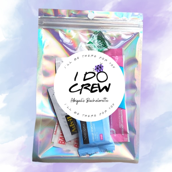 The ULTIMATE F.R.I.E.N.D.S. Recovery Kit | Friends Theme Bachelorette Hangover Kit