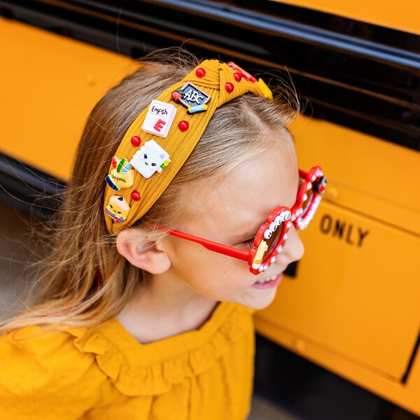School Headband Etsy