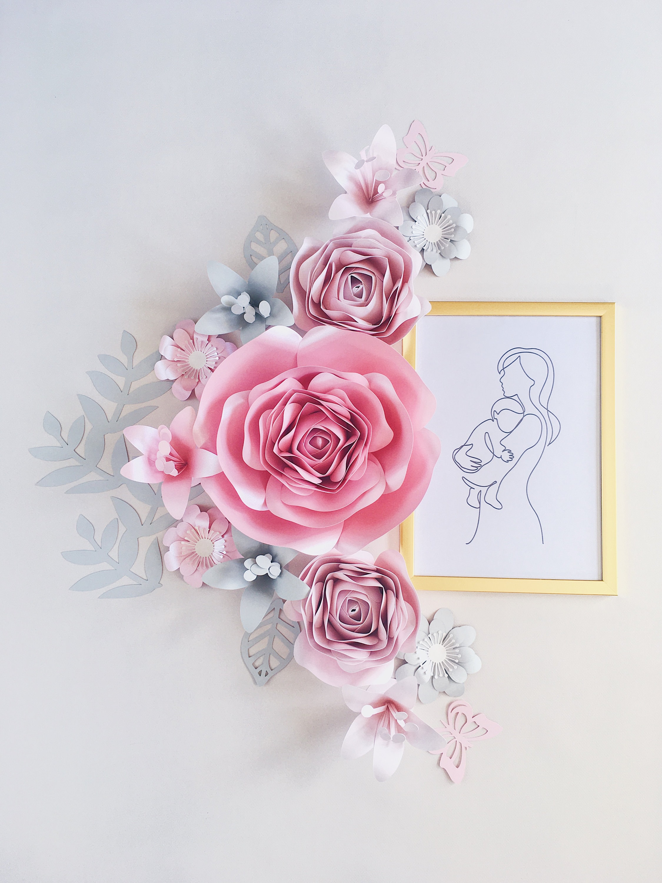 Fleurs En Papier Géant