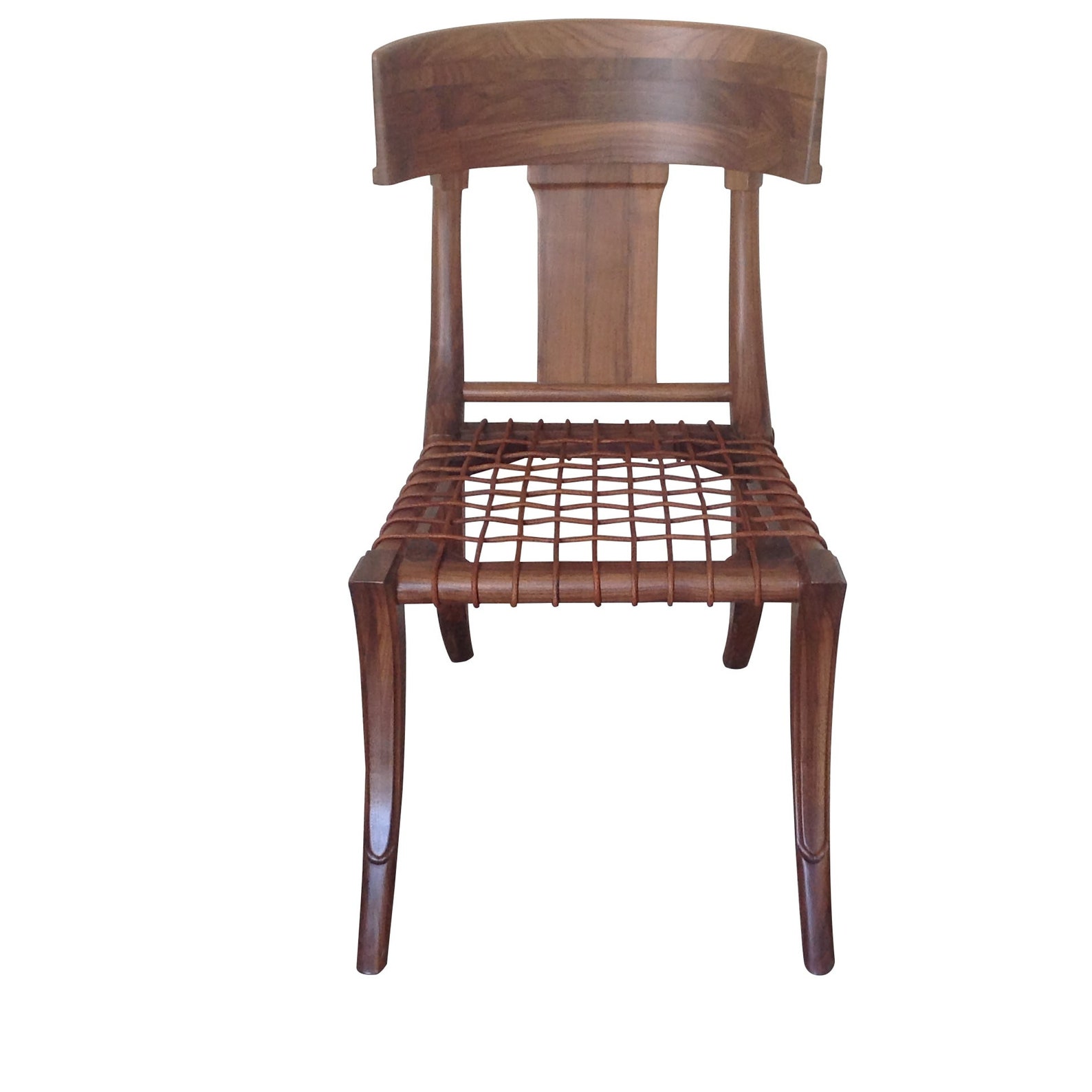 Mid Century Style Klismos Dining Chair Etsy