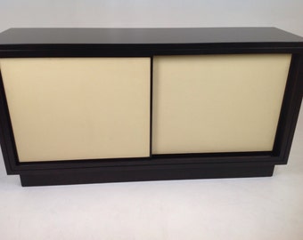 Mid century modern media cabinet