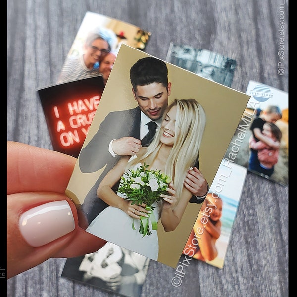 Mini Photo Prints, Tiny Wallet size Prints, Custom Size Mini Prints, Any Mini Size Print Copies