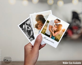 Custom Retro Photo Prints: Add Text, Sentimental Gift