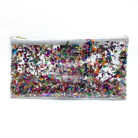 clear vinyl clutch