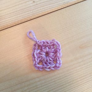 Dollhouse Miniature Lilac Potholder Hot Pad