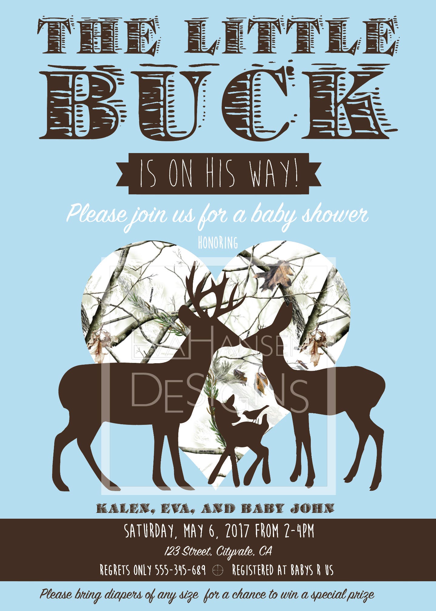 Hunting Themed Baby Shower - Etsy