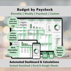 Paycheck Budget Spreadsheet Biweekly Budget by Paycheck Planner Weekly Paycheck Budget Tracker Google Sheets Template Excel Expense Tracker