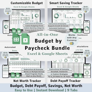 Budget by Paycheck Tracker Excel Paycheck Budget Spreadsheet Biweekly Google Sheets Weekly Budget Planner Template Financial Planner Sheet